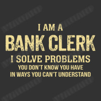 I'm A Bank Clerk I Solve Problems. Funny Gift Baby Bodysuit | Artistshot