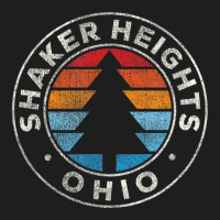 Trending Shaker Heights Ohio Oh Vintage Retro 70s Classic T-shirt | Artistshot