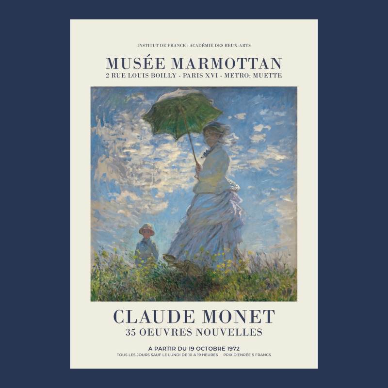 Claude Monet   Woman With A Parasol   Madame Monet And Her Son Men Denim Jacket by toufieenteksd | Artistshot