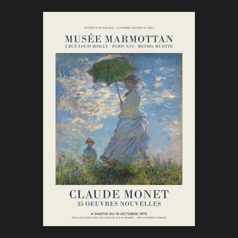 Claude Monet   Woman With A Parasol   Madame Monet And Her Son Classic T-shirt by toufieenteksd | Artistshot