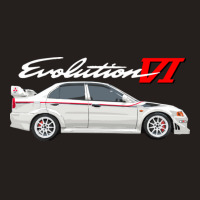 Tommi Makinen Evo 6 White Tank Top | Artistshot