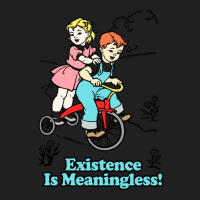 Existence Is Meaningless! Nihilist Statement Tee Ladies Polo Shirt | Artistshot