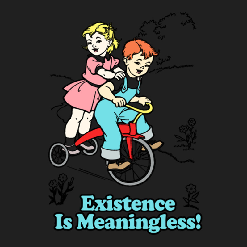 Existence Is Meaningless! Nihilist Statement Tee Ladies Polo Shirt by JeremyHurley | Artistshot