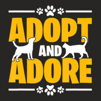 Trending Adopt And Adore Ladies Fitted T-shirt | Artistshot