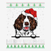 Merry Woofmas English Springer Spaniel Christmas Dog Lovers T Shirt Graphic T-shirt | Artistshot