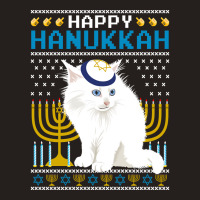 Hot Trend Happy Hanukkah Cat Jewish Holiday Ugly Hanukkah Chanukah Tank Top | Artistshot