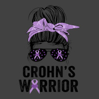 Crohn's Awareness Month Crohn's Warrior Purple Ribbon Womens Vintage T-shirt | Artistshot