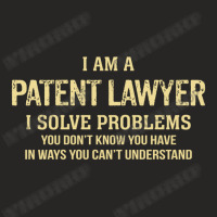 I'm A Patent Lawyer I Solve Problems. Funny Gift Ladies Fitted T-shirt | Artistshot