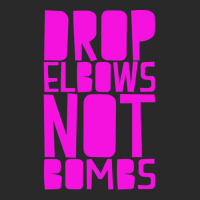 Drop Elbows Not Bombs Printed Hat | Artistshot