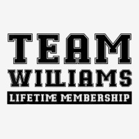 Team Williams Lifetime Membership Funny Family Last Name T Shirt Adjustable Cap | Artistshot