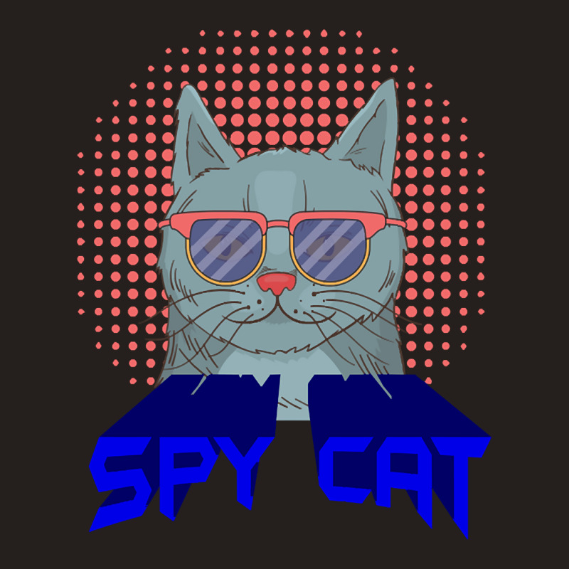 Limited Edition Spy Cat Tank Top by Pannell Quintero | Artistshot