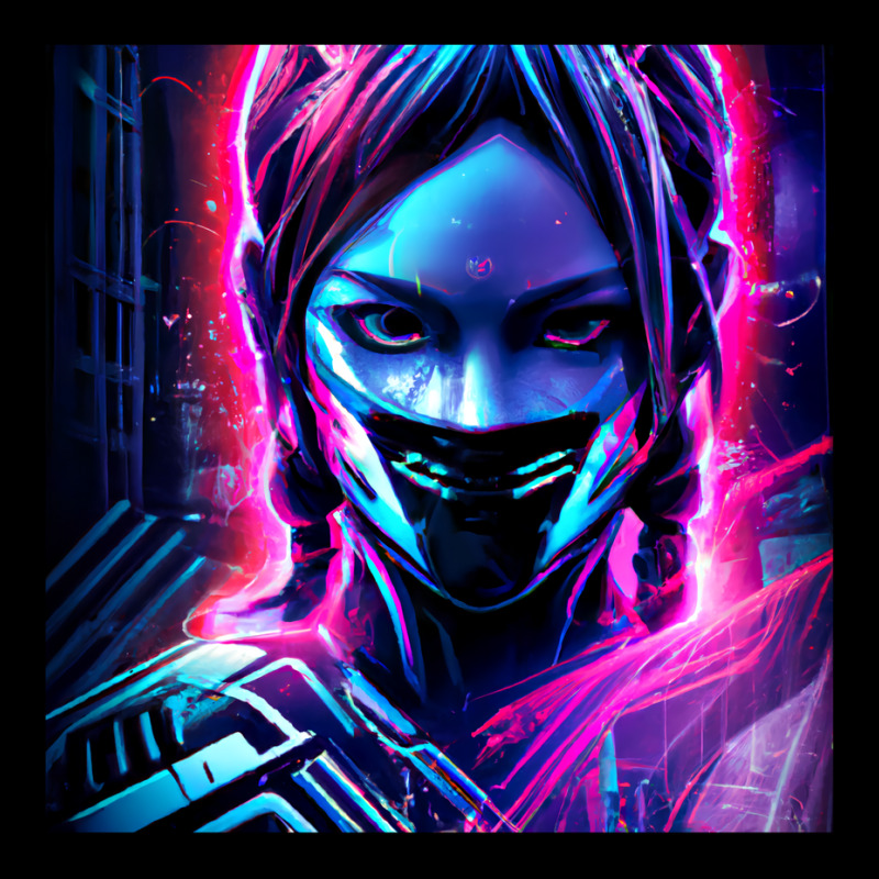 Fille Cyberpunk Fonds Dcran Cyberpunk 4k Oeuvre Cyberpunk Art Conceptu Pocket T-shirt | Artistshot