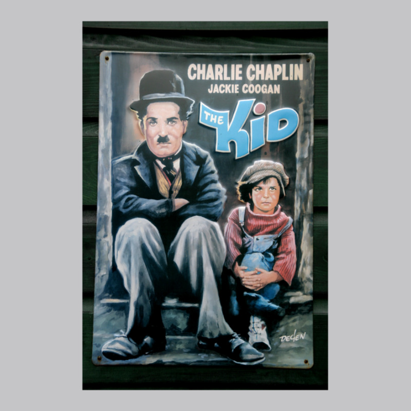 Charlie Chaplin The Kid Film Poster Baby Bodysuit by DebraAnnKnapp | Artistshot