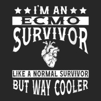 Womens Ecmo Survivor Apparel   Funny Awesome Survivors Design V Neck T Men's T-shirt Pajama Set | Artistshot