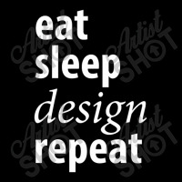 Eat Sleep Design Repeat Men's 3/4 Sleeve Pajama Set | Artistshot