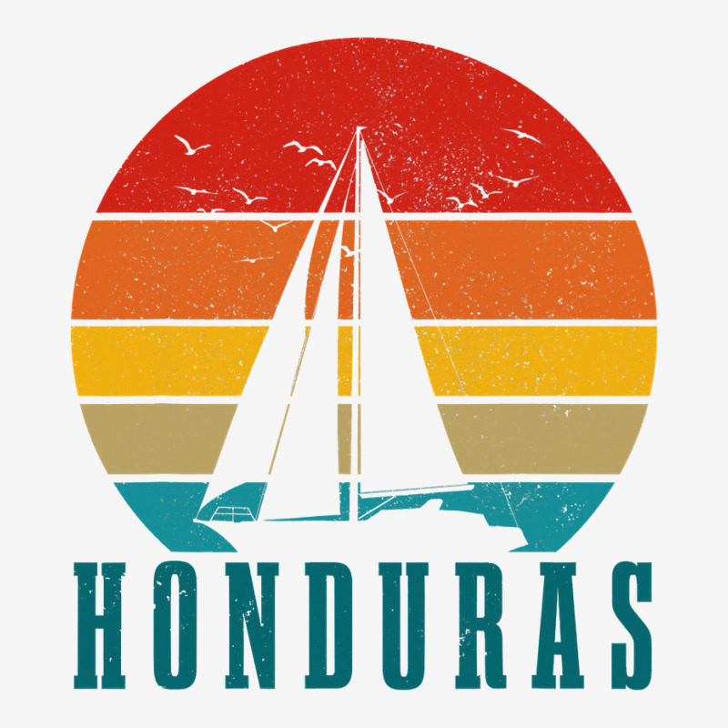 Honduras Vintage Sailing Boat Sailor Souvenir Metal Print Horizontal | Artistshot