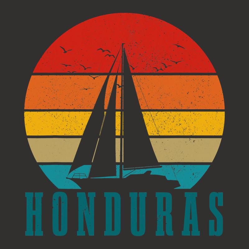 Honduras Vintage Sailing Boat Sailor Souvenir Champion Hoodie | Artistshot