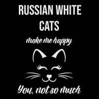 Hot Trend Russian White Make Me Happy You Not So Much Zipper Hoodie | Artistshot