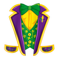 Mardi Gras Tuxedo Vest Costume Funny Carnival Parade Design Raglan Bas Youth Sweatshirt | Artistshot