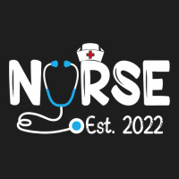 Nurse Est 2022 Rn Nursing School Graduation Graduate Classic T-shirt | Artistshot