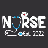 Nurse Est 2022 Rn Nursing School Graduation Graduate Vintage Hoodie | Artistshot