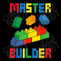 Brick Builder Funny Blocks Building Master Builder Toys Kids Adjustable Cap | Artistshot