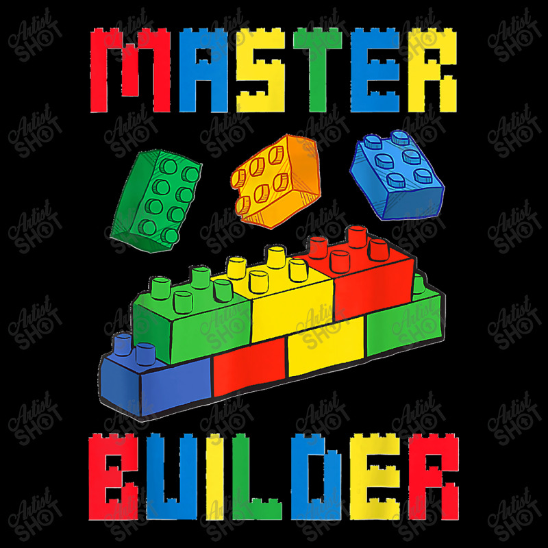 Brick Builder Funny Blocks Building Master Builder Toys Kids Adjustable Cap | Artistshot