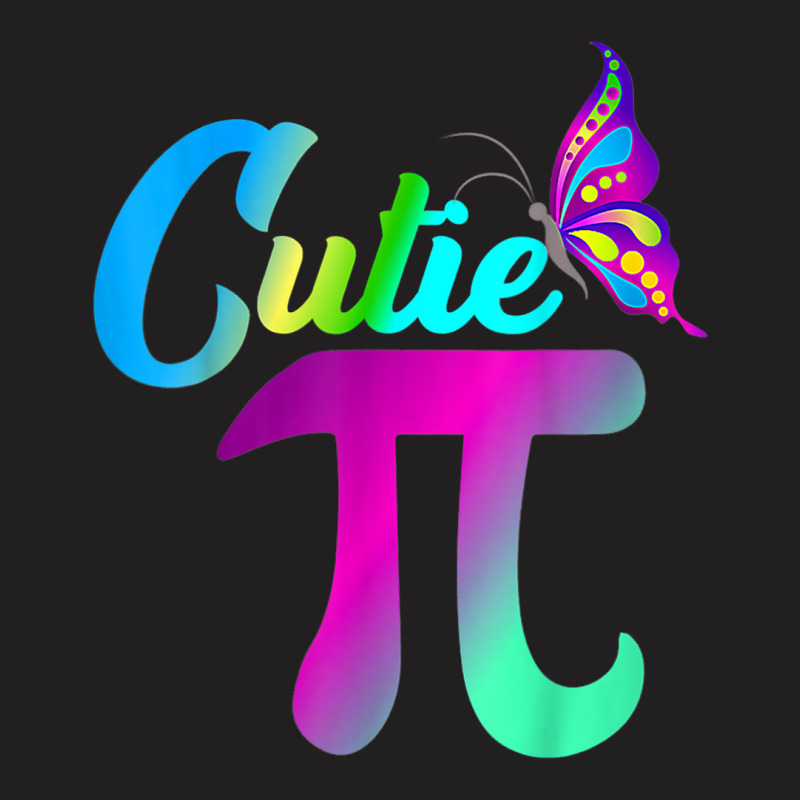 Pi Day Funny Cute Cutie Pi Pretty Math Butterfly Girls Pi T-shirt | Artistshot