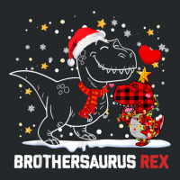 Brothersaurus Brother Dinosaur Christmas Pajamas Trex Family T Shirt Crewneck Sweatshirt | Artistshot