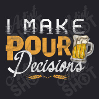 I Make Pour Beer Decision Unisex Sherpa-lined Denim Jacket | Artistshot