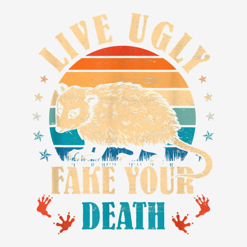 Opossum Live Ugly Fake Your Death Vintage Animal Lover T Shirt Graphic T-shirt | Artistshot