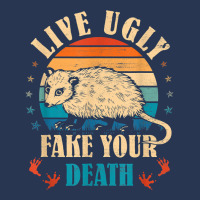 Opossum Live Ugly Fake Your Death Vintage Animal Lover T Shirt Men Denim Jacket | Artistshot