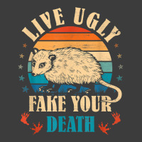 Opossum Live Ugly Fake Your Death Vintage Animal Lover T Shirt Men's Polo Shirt | Artistshot