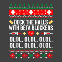 Deck The Halls With Beta Blockers Nurse Christmas Ugly Xmas Vintage T-shirt | Artistshot