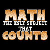 Math The Only Subject That Counts Adjustable Cap | Artistshot