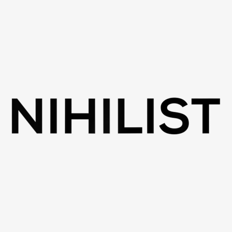 Nihilist Tshirt For Men And Women Nihilistic Philosophy Raglan Basebal Ladies Fitted T-Shirt by nasson | Artistshot