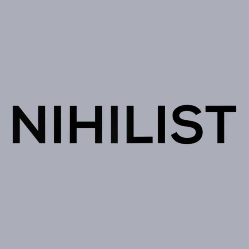 Nihilist Tshirt For Men And Women Nihilistic Philosophy Raglan Basebal Tank Dress by nasson | Artistshot