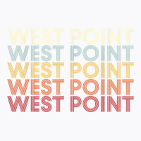 West Point Utah West Point Ut Retro Vintage Text T Shirt T-shirt | Artistshot