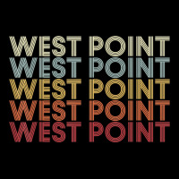 West Point Utah West Point Ut Retro Vintage Text T Shirt Zipper Hoodie | Artistshot