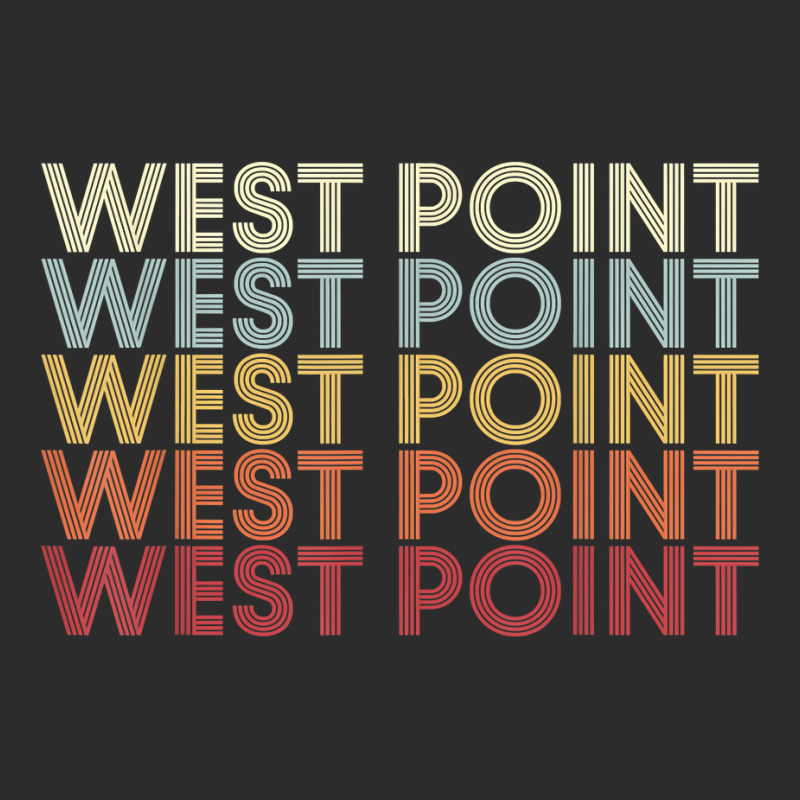 West Point Utah West Point Ut Retro Vintage Text T Shirt Exclusive T-shirt | Artistshot