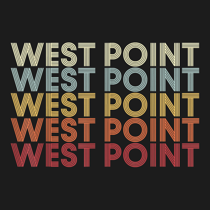 West Point Utah West Point Ut Retro Vintage Text T Shirt Hoodie & Jogger Set | Artistshot