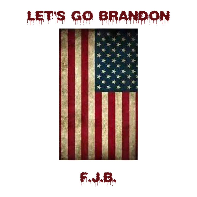 Love Brandon Let's Go American Flag Sideways Distress Crewneck Sweatshirt by zirulovuc | Artistshot