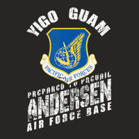 Hot Trend Andersen Air Force Base Alumni Veteran Guam 36th Wing Usaf Ladies Fitted T-shirt | Artistshot