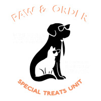 Paw And Order Special Treats Unit Training Dog And Cat Youth Hoodie | Artistshot