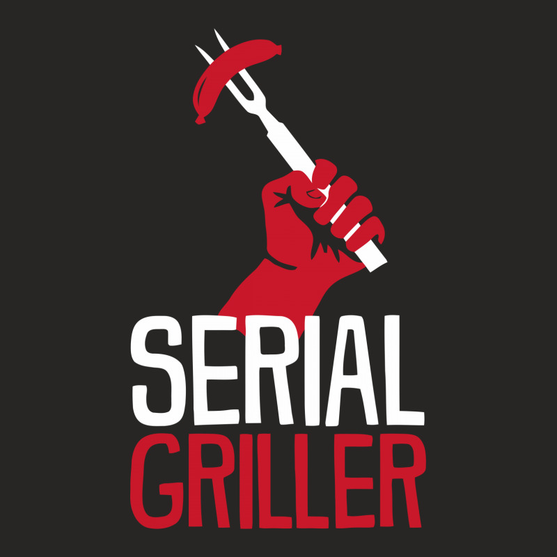 Bbq Serial Griller Funny Ladies Fitted T-Shirt by BON T-SHIRT | Artistshot