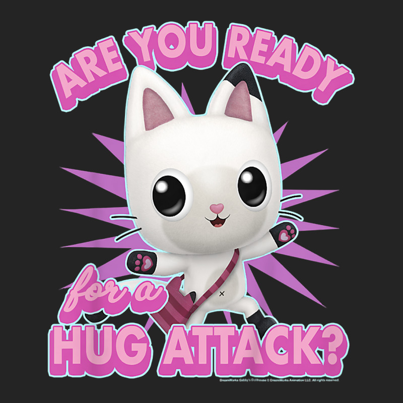 Kids Gabby's Dollhouse Pandy Paws Are You Ready For A Hug Attack T Shi 3/4 Sleeve Shirt | Artistshot