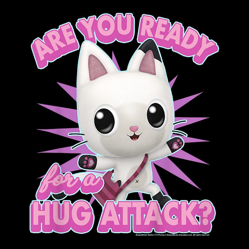 Kids Gabby's Dollhouse Pandy Paws Are You Ready For A Hug Attack T Shi Zipper Hoodie | Artistshot