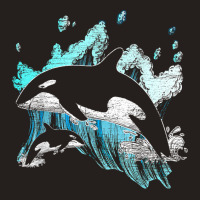 Killer Whale Ocean Swim Cool Animal Creature Orca T Shirt Tank Top | Artistshot