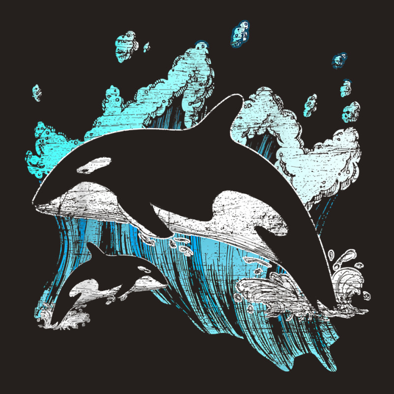 Killer Whale Ocean Swim Cool Animal Creature Orca T Shirt Tank Top | Artistshot