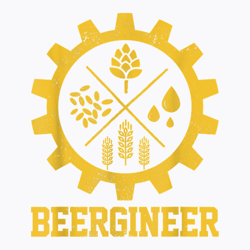 Mens Beergineer Homebrew Home Brewing Craft Beer Brewer Gift T Shirt T-shirt | Artistshot